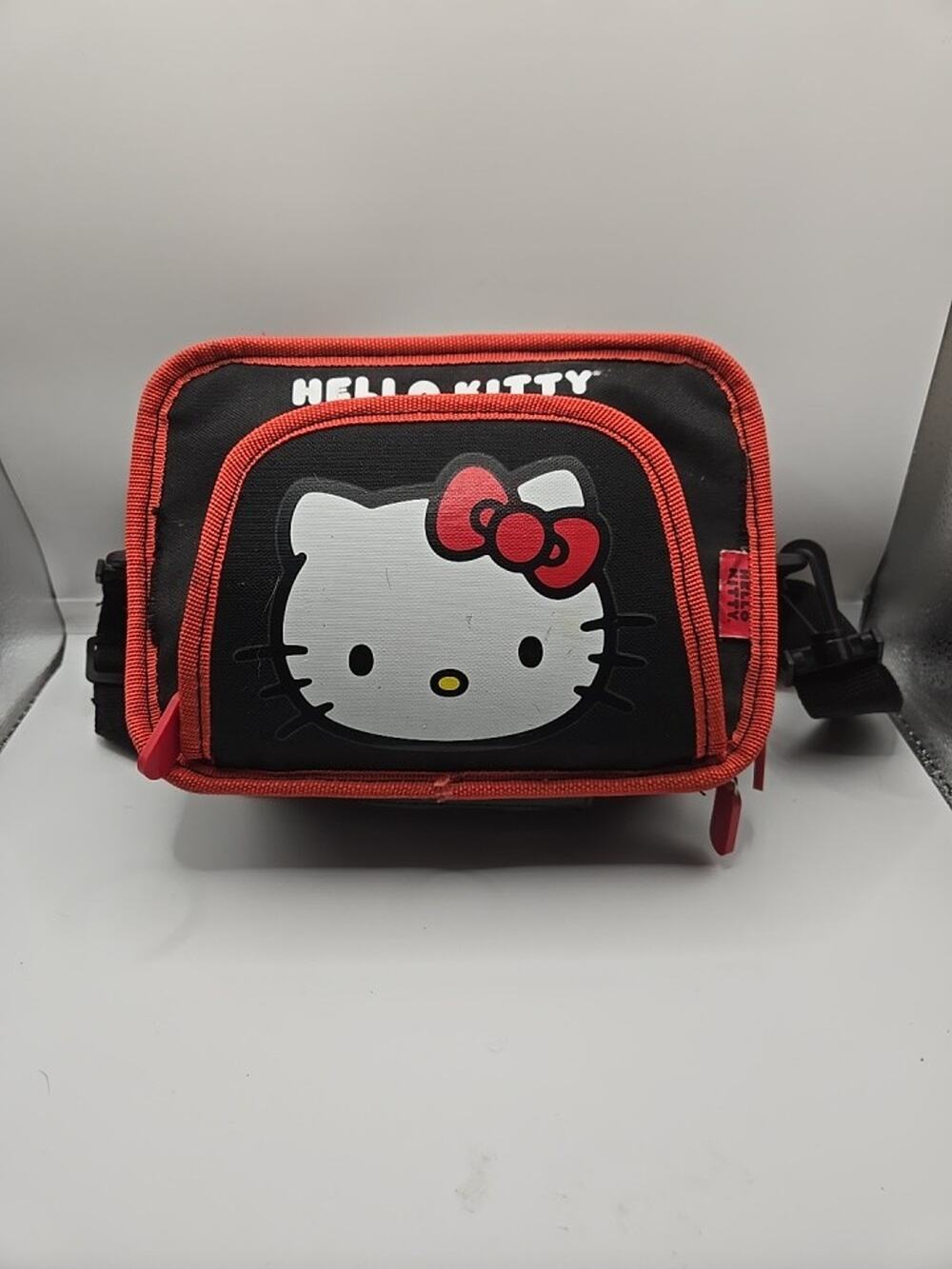 Hello Kitty Black And Red Video Game Accessory Carrying Case 5E